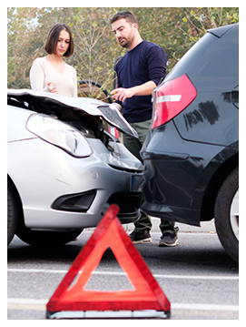 Accident on Road